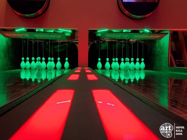 Duck Pin Mini Bowling | Art Attack FEC